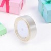 Unique Bargains Ribbons for Crafts Satin Decorative Multipurpose for Gift Wedding and Hair Accessories Polyester 866.14"x0.98" 1 Pc - 2 of 4