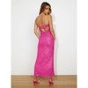 Women's Strapless Sequin Gown - Sexy Floor Length Evening Dress (S-XL) (S-XL) - 3 of 4