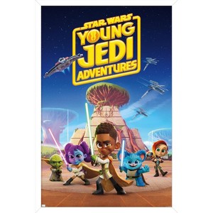 Trends International Star Wars: Young Jedi Adventures - One Sheet Framed Wall Poster Prints - 1 of 4