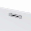 67 Inch Freestanding Bathtub, Acrylic Soaking Bathtub, Contemporary Fluted Style Bathtub With Chrome Overflow And Pop-Up Drain For Bathroom - 4 of 4