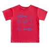 The Juniper Shop Nautical Outline Collage Toddler Short Sleeve Tee - 3 of 4