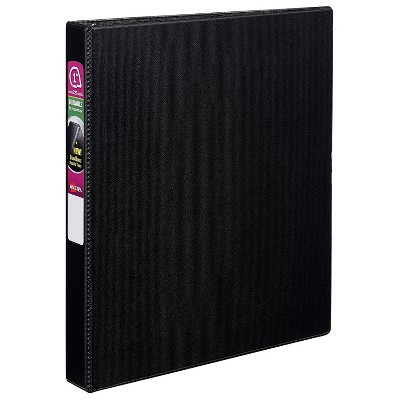 Avery Durable 1" 3-Ring Non-View Binder Black (27250) 326886