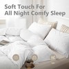 Captiva Designs Boho Duvet Cover Set, Tufted Microfiber Bedding Set with 2 Pillowcases, Geometric Embroidered Design - 2 of 4