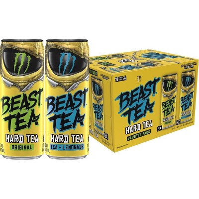 Beast Tea Hard Tea Variety Pack - 12pk/12 fl oz Cans