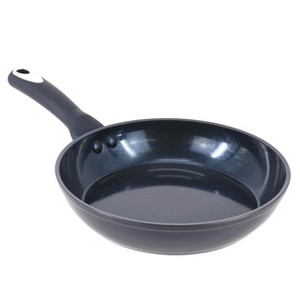 Oster Hawke 9.5 Inch Ceramic Nonstick Aluminum Frying Pan in Dark Blue - 1 of 4