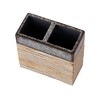 SKL Home Farmhouse Crate Toothbrush Holder - Natural 4.14x2.05x4.28 - 3 of 4