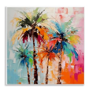 Stupell Industries Abstract Palm Tree Painting, 12" x 12" - 1 of 4