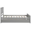 Whisen Elegant Design Twin Size Platform Bed with Trundle - 2 of 4