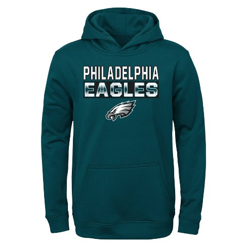 Nfl Philadelphia Eagles Long Sleeve Core Big & Tall Fleece Hooded