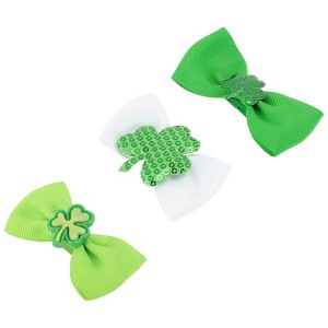 Unique Bargains Women's Fashion Christmas Duckbill Clip 3 Pcs - 1 of 4