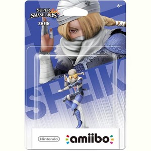 Sheik amiibo – Super Smash Bros. Series | Nintendo Switch/Wii U/3DS Compatible | Zelda Stealth Fighter Figure - 1 of 3