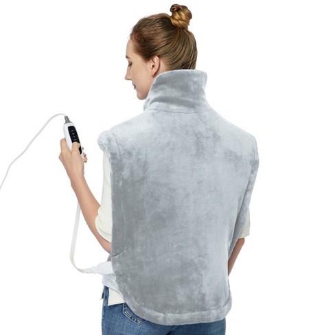 Heating Pad for Neck and Shoulders, 4 Heat Settings Weighted