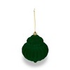 Flocked Ornaments Green - Bullseye's Playground™ - 2 of 3