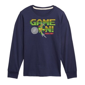Boys' - Teenage Mutant Ninja Turtles - Game On Raph Long Sleeve Graphic T-Shirt - 1 of 4