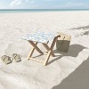 Lane and Lucia Lazy Daisies Folding Stool - Society6 - image 3 of 3