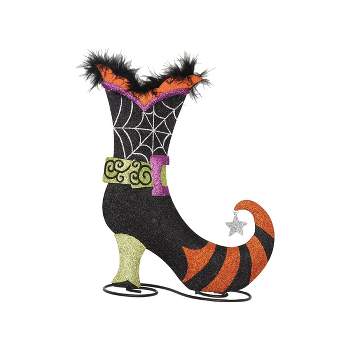 Gallerie II Glamour Witch Boot Halloween Figure