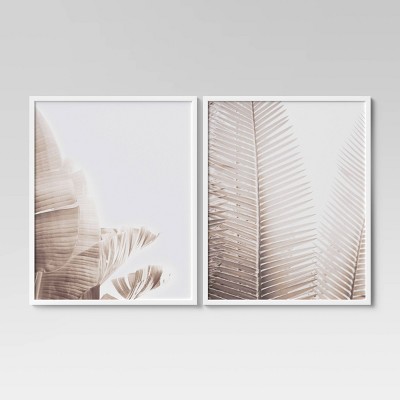 (Set of 2) 24" x 30" Palms Framed Wall Art - Project 62™