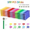 Magnetic Building Blocks, 132 Pieces, Lengthen Sticks Set, Non - Toxic 3D Puzzle Toy for - 4 of 4