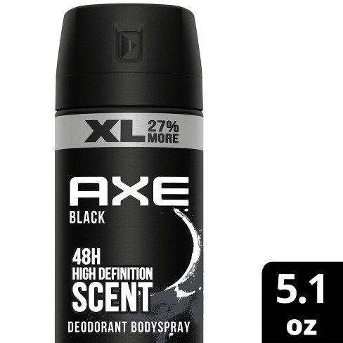 Axe Black Deodorant Body Spray Floral woodsy fresh fruity cedar