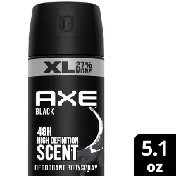 Axe Black Deodorant Body Spray - 5.1oz