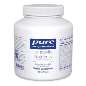 Pure Encapsulations Longevity Nutrients - to Support Healthy Aging, Brain Function, Eyes, Bones, and Vascular Health* - 1 of 4