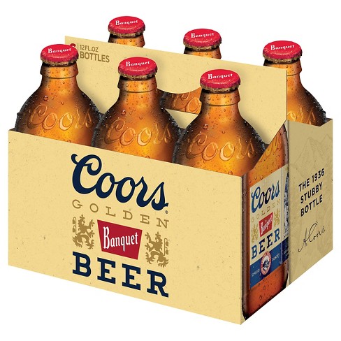 Coors® Golden Beer - 6pk / 12 Oz Bottles : Target