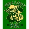 Men's Star Wars St. Patrick's Day Yoda Lucky One T-Shirt - 2 of 4