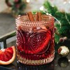 10 oz. Retro Arch Floral Ribbed Glassware - 2 of 4