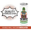 SMASHCRAFT 20 ounce Stainless Steel Double Walled Insulated Travel Tumbler Coffee Mug Cup, King Arthur Comic - 4 of 4