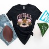 Simply Sage Market Women's Football Season Pink Helmet Short Sleeve Graphic Tee - 3 of 4