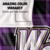 Whittier College Campus Plaid Spirit Silky Touch Super Soft Throw Blanket 50x60 - 4 of 4