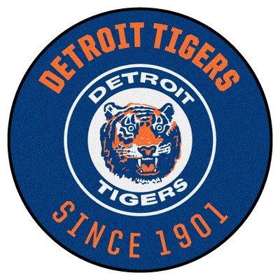 MLB Detroit Tigers 27"x27" 1964 Retro Collection Roundel Rug