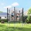 Soozier 14FT Trampoline Spring Cover, Safety Trampoline Pad Replacement, Waterproof, Tear Resistant, All Weather Trampoline Accessories, Green - 2 of 4