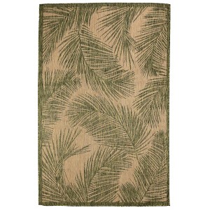 Liora Manne Carmel  Indoor/Outdoor Rug  Green.. - 1 of 4