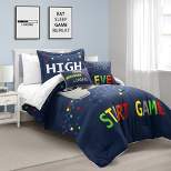 Kids' Video Games Reversible Oversized Comforter Bedding Set - Lush Décor