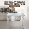 Commercial-Worktable Folding Workstation Stainless-Steel Heavy-Duty - 4 of 4