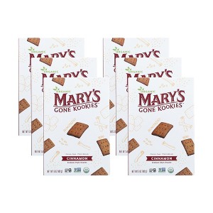 Mary’s Gone Crackers Kookies Cinnamon Graham-Style Snacks - Case of 6/5 oz - 1 of 4