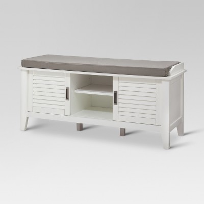threshold open storage bench