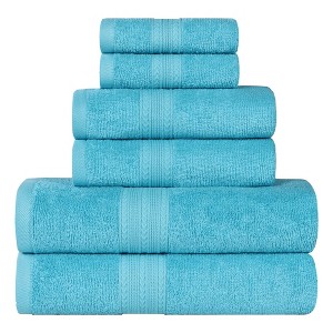 Eco-Friendly Sustainable Cotton Solid Lightweight Bathroom Set by Blue Nile Mills - 1 of 4