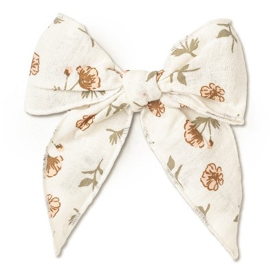 Makemake Organics Organic Hair Bow Clip - Fleur