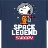 Men's - Peanuts - Snoopy Space Beagle Astronaunt Short Sleeve Graphic T-Shirt - 2 of 4