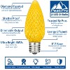 Novelty Lights C9 LED Faceted Christmas Replacement Bulbs Dimmable - 2 of 4