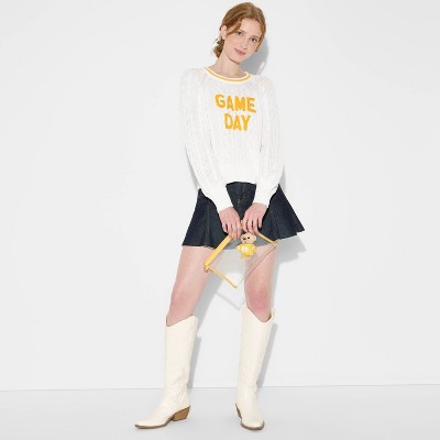Women's Game Day Pullover Sweater - Wild Fable™