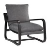 NicBex Polyester Accent Chair,Upholstered Living Room Chairs with High Backrest and Metal Frame,Modren Armchair,Club Chairs for Living Room - 2 of 4
