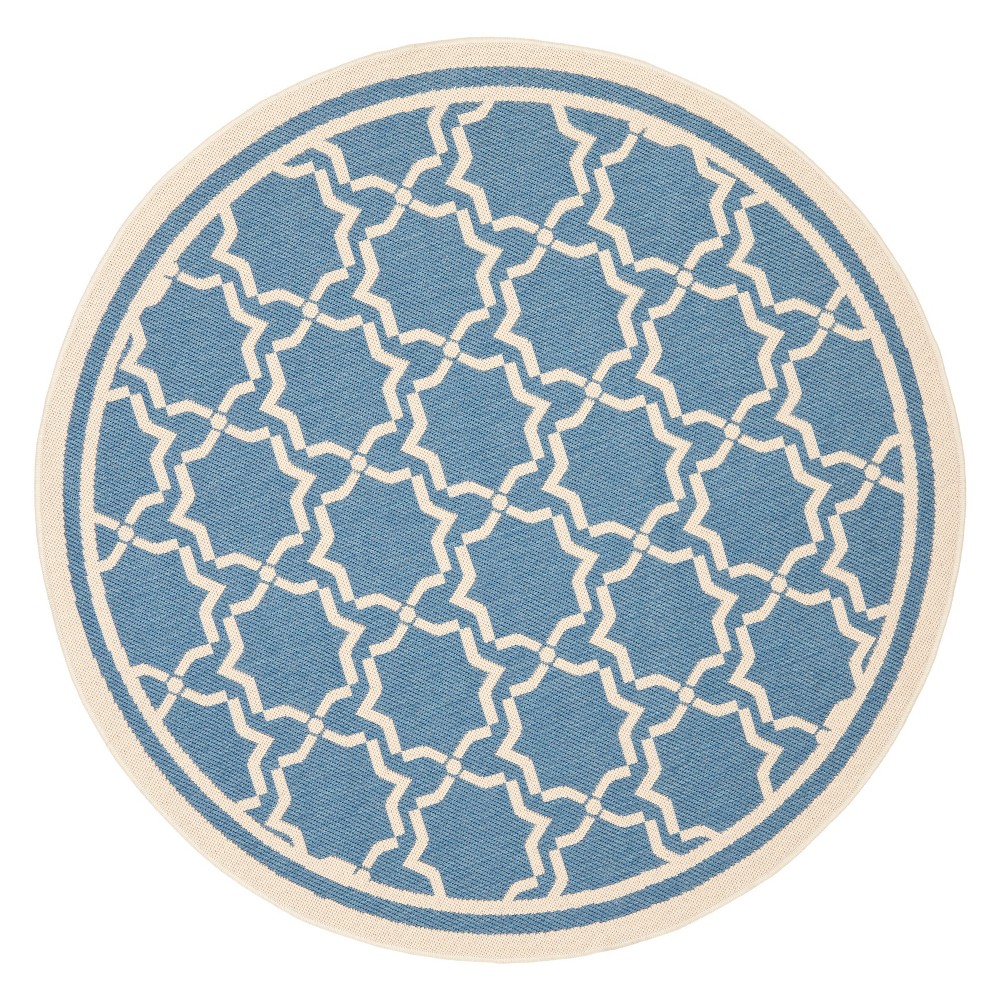  Isla Outer Patio Rug Blue/Beige