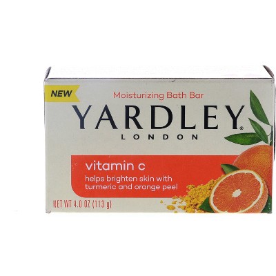 Yardley Vitamin C Bath Bar, 4 oz