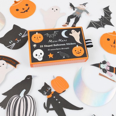 Meri Meri Halloween Shaped Stickers (Pack of 25)