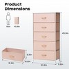 Pellebant 5 Drawers Vertical Dresser Storage Tower Organizer Unit for Bedroom - 2 of 4