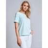 Ruffle Sleeve Stripe Top - 2 of 3