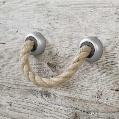 Navali Seaside Pine Coastal 1-Drawer Nightstand